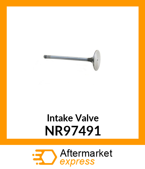 Intake Valve NR97491