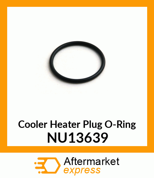 Cooler Heater Plug O-Ring NU13639