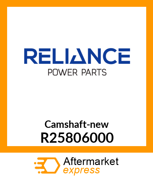 Camshaft-new R25806000