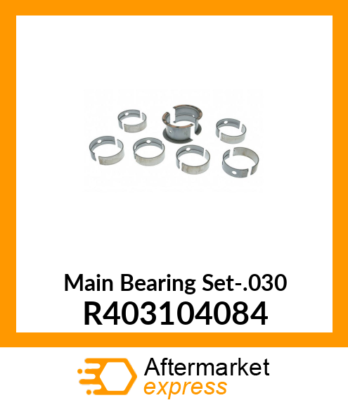 Main Bearing Set-.030 R403104084