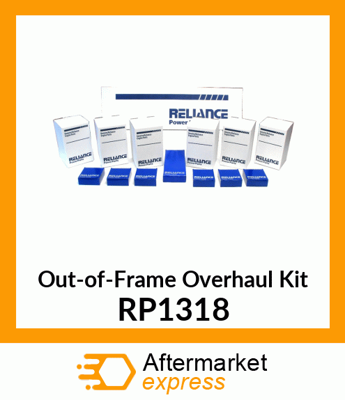 Out-of-Frame Overhaul Kit RP1318