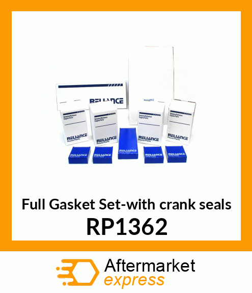 Full Gasket Set-with crank seals RP1362