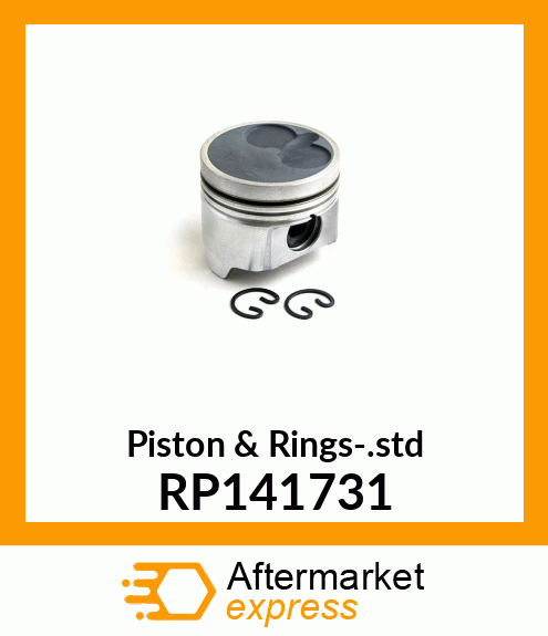 Piston & Rings-.std RP141731