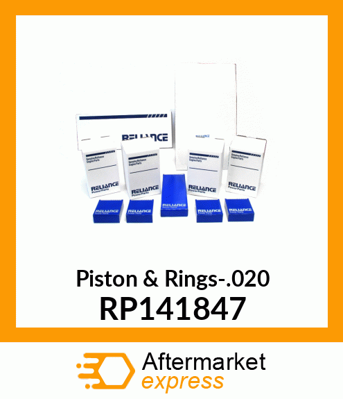 Piston & Rings-.020 RP141847