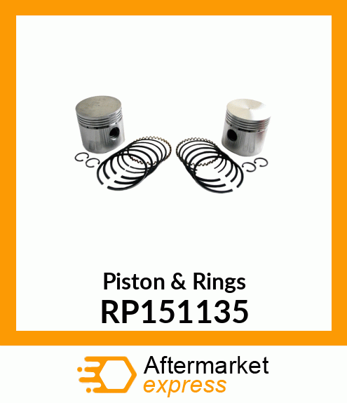 Piston & Rings RP151135