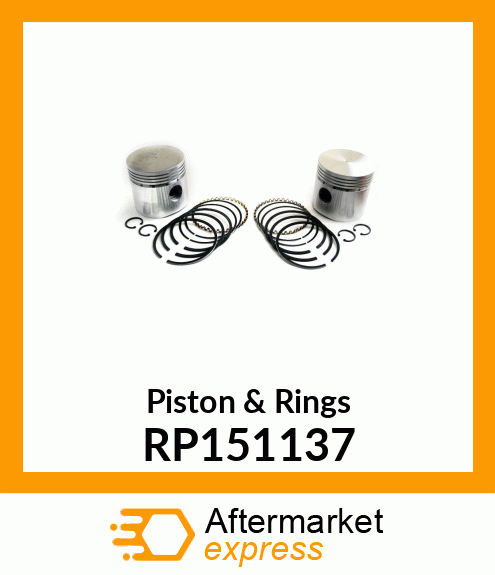 Piston & Rings RP151137