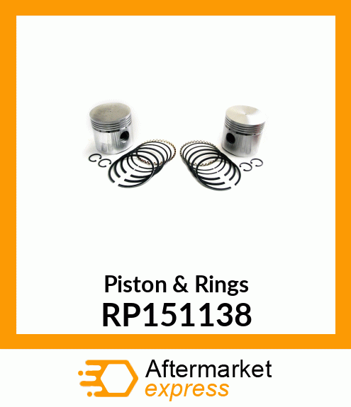 Piston & Rings RP151138
