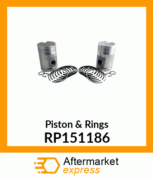 Piston & Rings RP151186