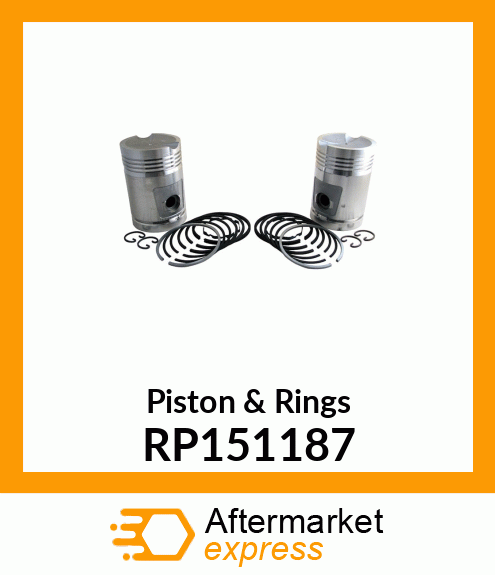 Piston & Rings RP151187