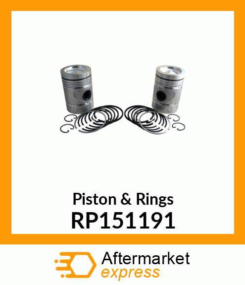 Piston & Rings RP151191