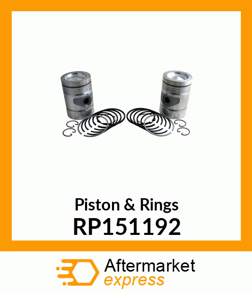 Piston & Rings RP151192