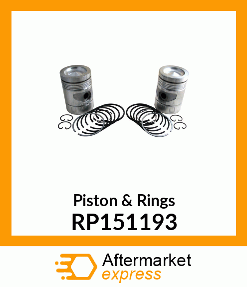 Piston & Rings RP151193