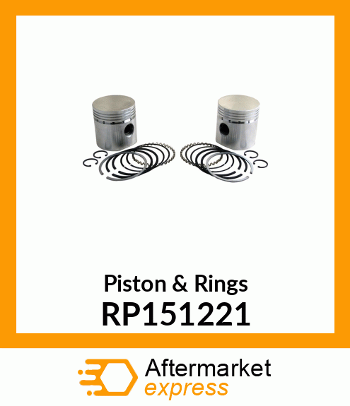 Piston & Rings RP151221
