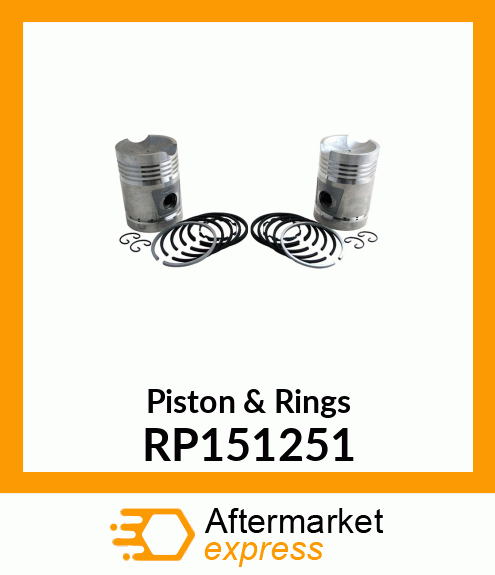 Piston & Rings RP151251
