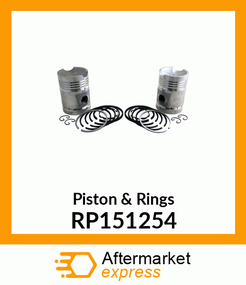 Piston & Rings RP151254