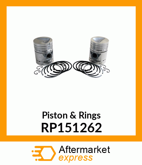 Piston & Rings RP151262