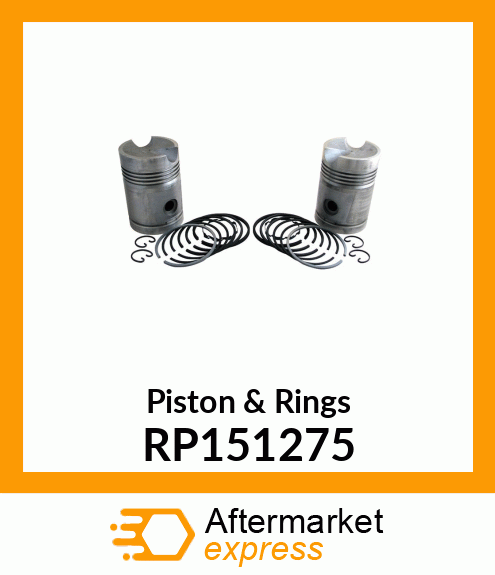 Piston & Rings RP151275