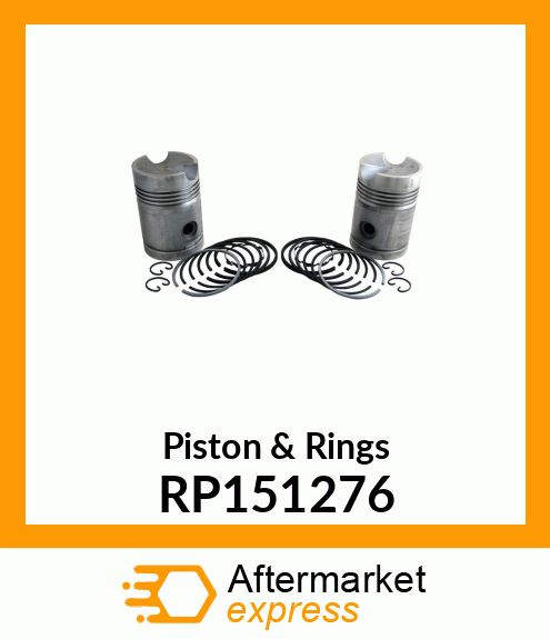 Piston & Rings RP151276