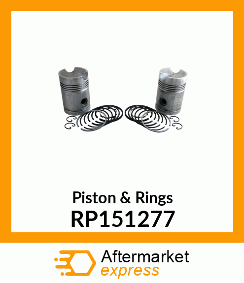 Piston & Rings RP151277