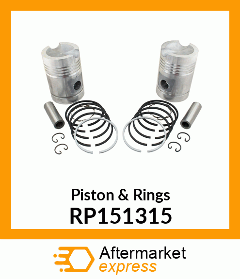 Piston & Rings RP151315