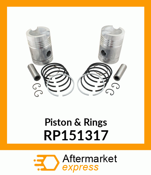 Piston & Rings RP151317