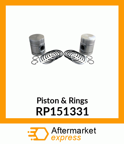 Piston & Rings RP151331