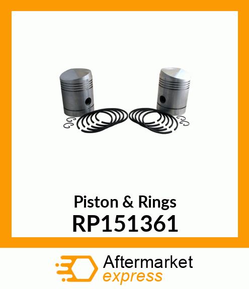Piston & Rings RP151361