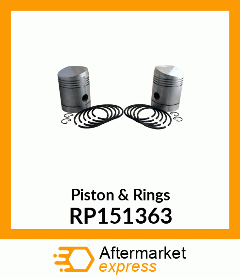 Piston & Rings RP151363