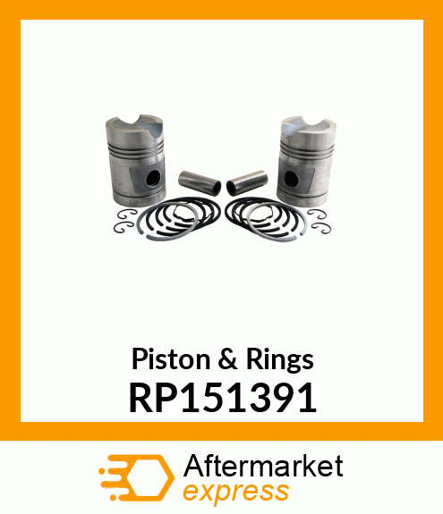 Piston & Rings RP151391