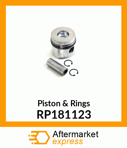 Piston & Rings RP181123