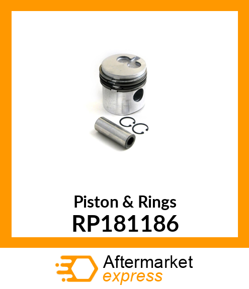 Piston & Rings RP181186