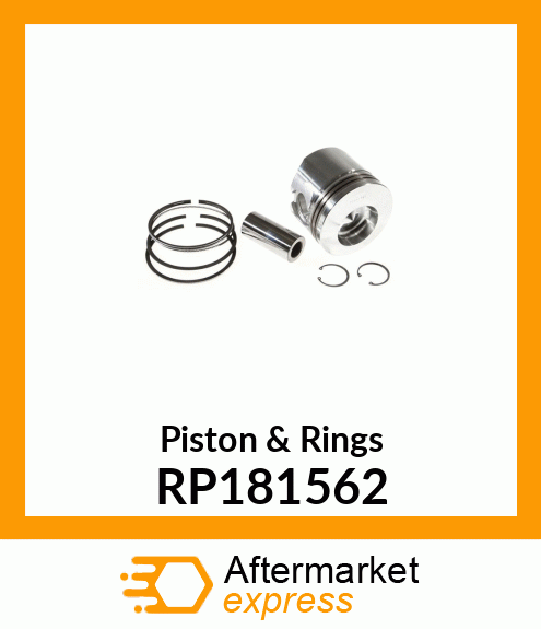 Piston & Rings RP181562