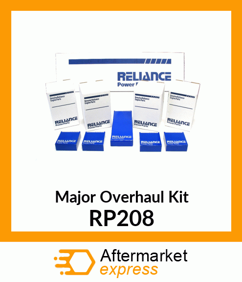 Major Overhaul Kit RP208