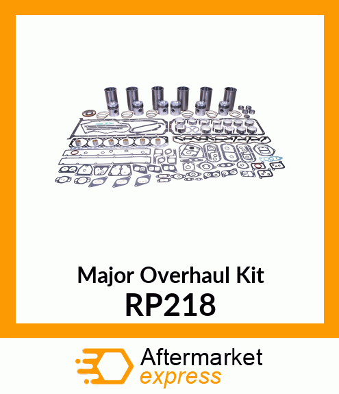 Major Overhaul Kit RP218