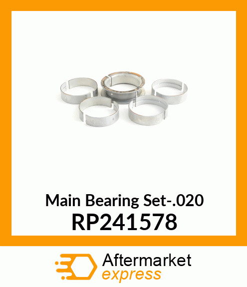 Main Bearing Set-.020 RP241578