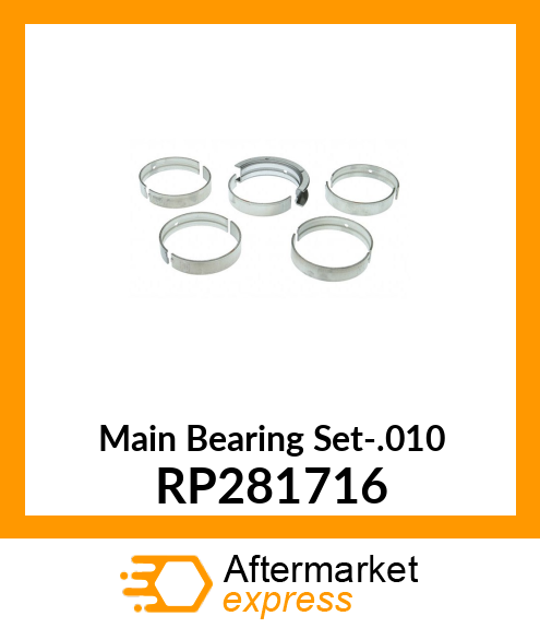 Main Bearing Set-.010 RP281716