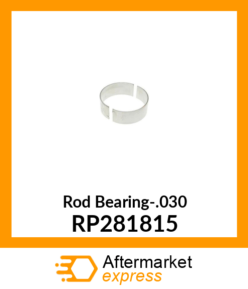 Rod Bearing-.030 RP281815