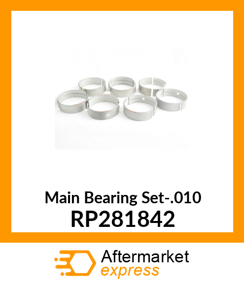 Main Bearing Set-.010 RP281842