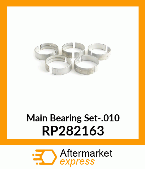 Main Bearing Set-.010 RP282163