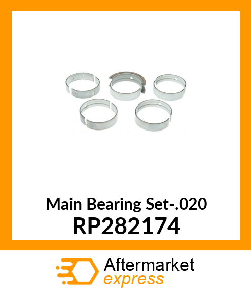 Main Bearing Set-.020 RP282174