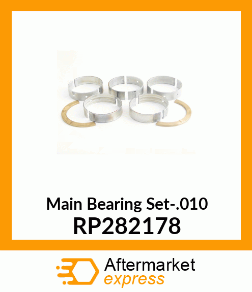 Main Bearing Set-.010 RP282178