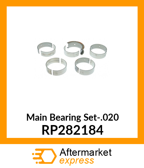 Main Bearing Set-.020 RP282184