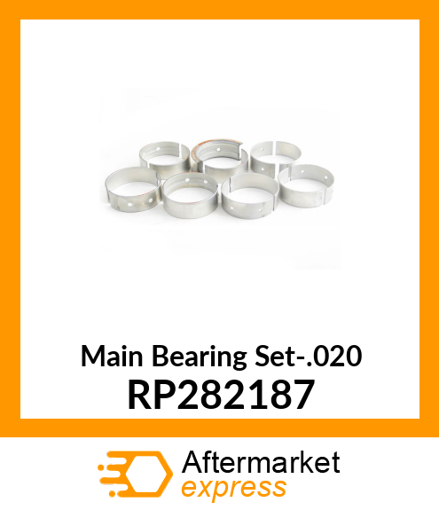 Main Bearing Set-.020 RP282187