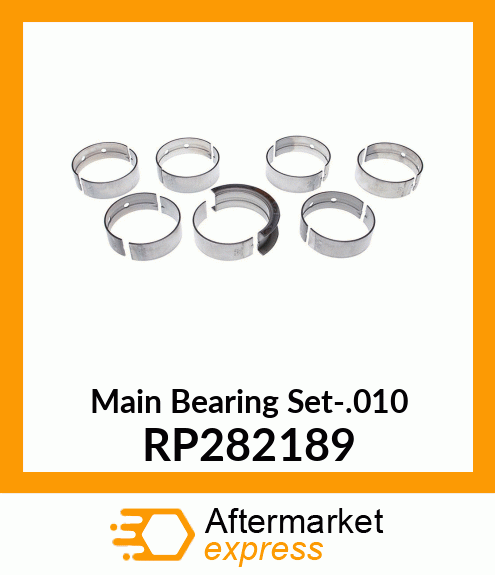 Main Bearing Set-.010 RP282189