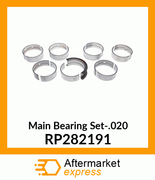 Main Bearing Set-.020 RP282191