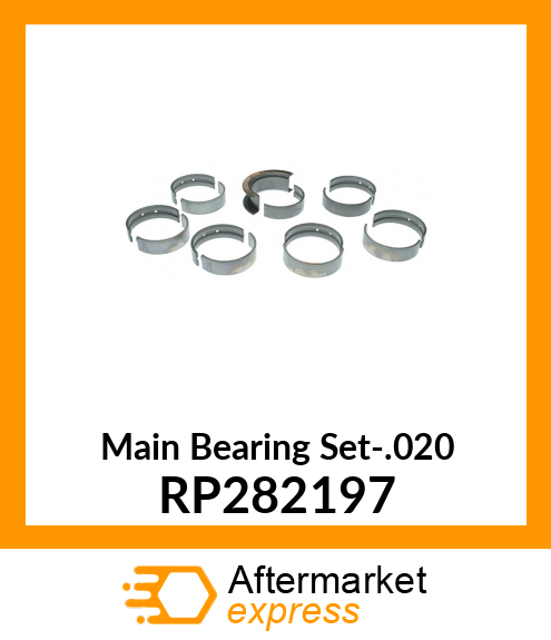 Main Bearing Set-.020 RP282197