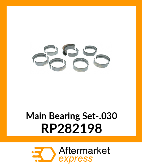 Main Bearing Set-.030 RP282198