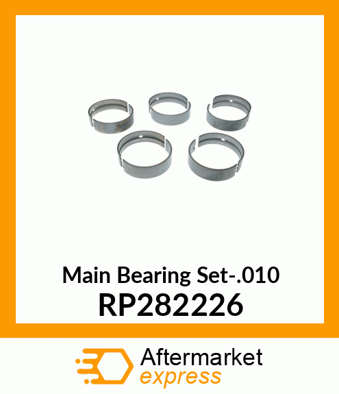 Main Bearing Set-.010 RP282226