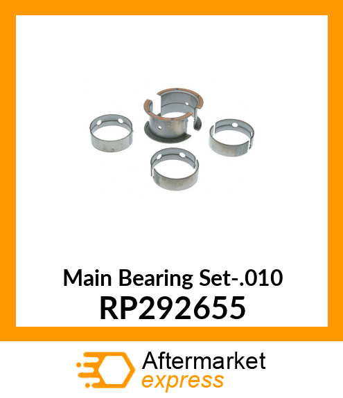 Main Bearing Set-.010 RP292655