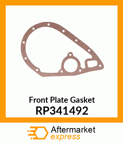 Front Plate Gasket RP341492